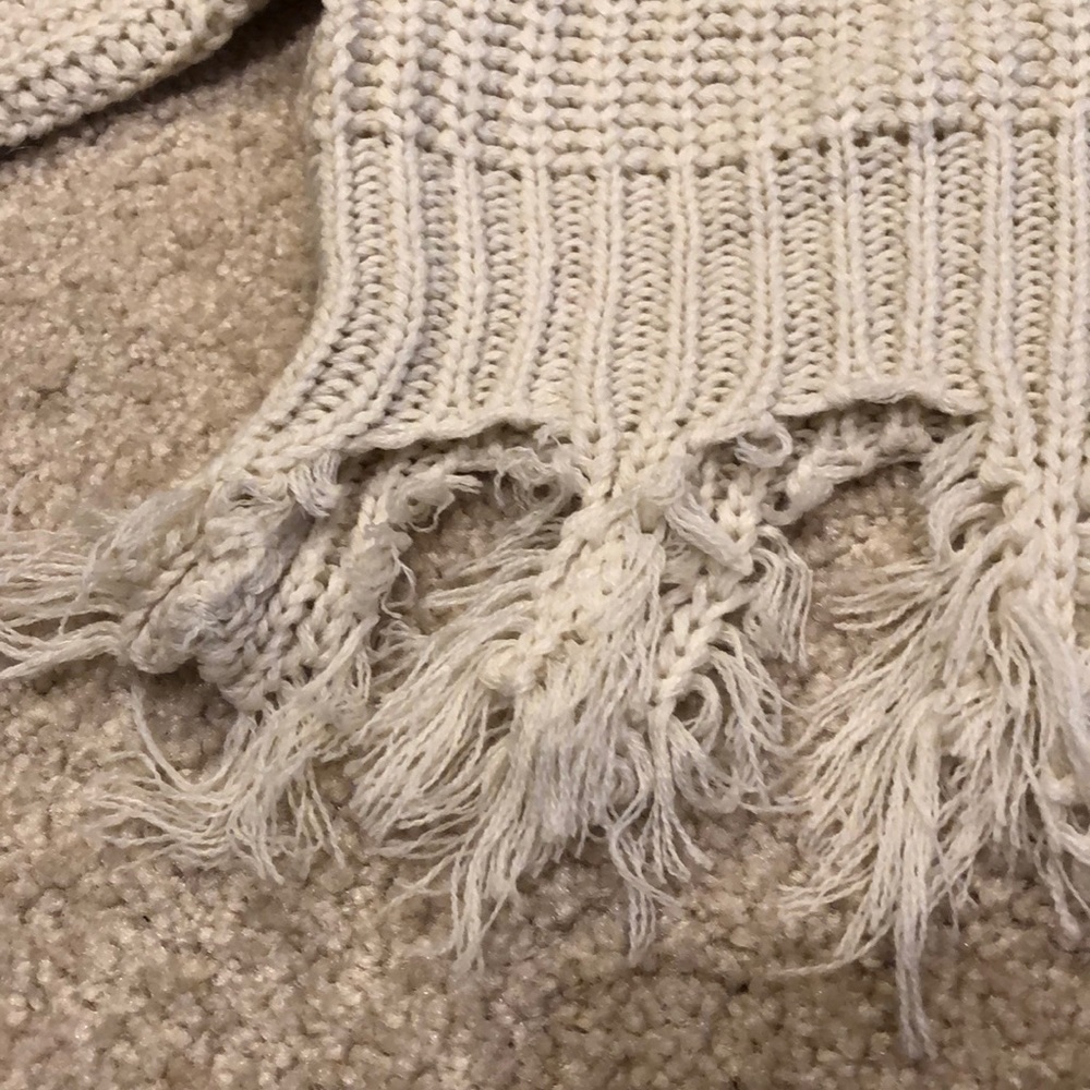 On the Road Oversized Fringe Sweater - Picture 6 of 8